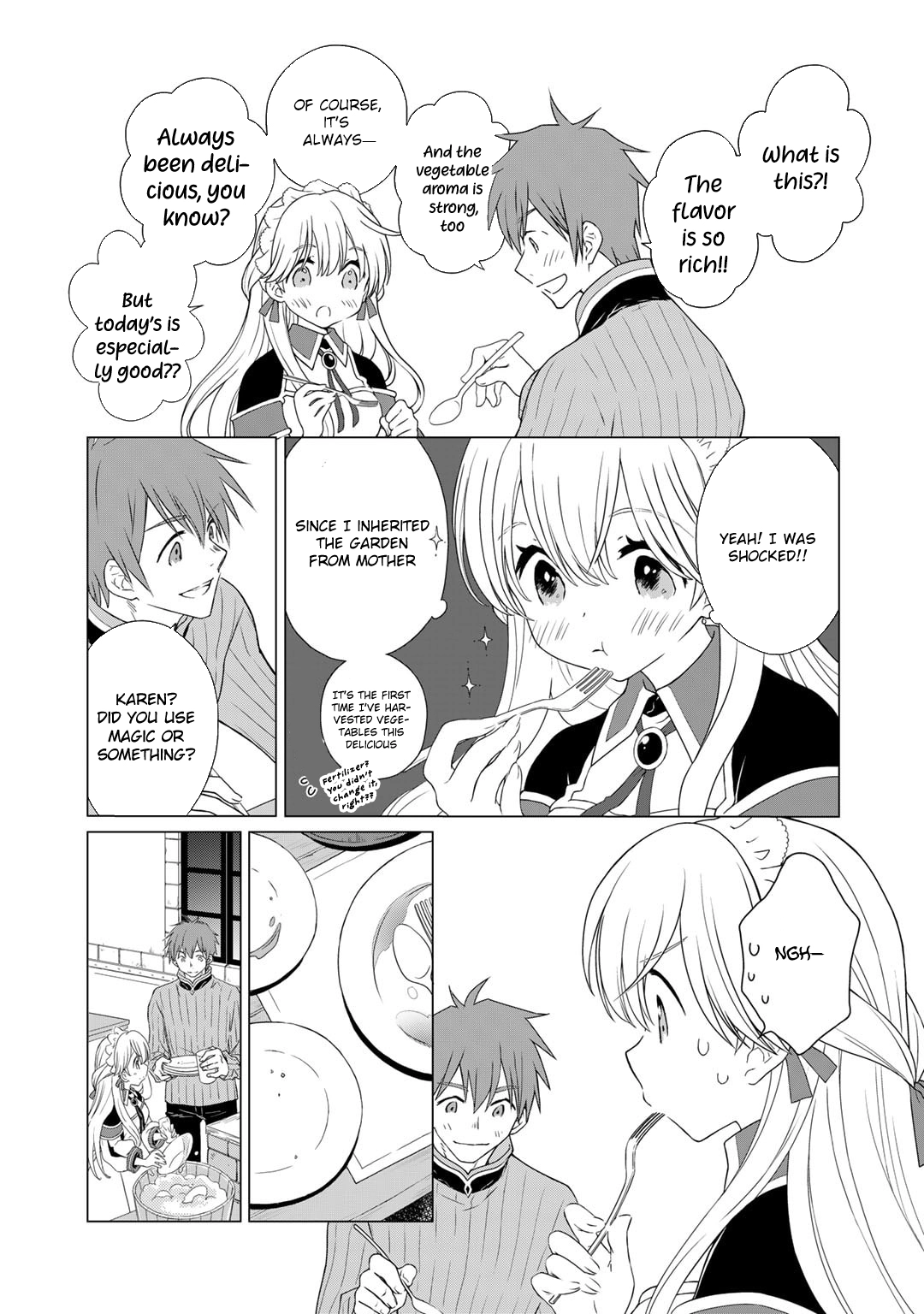 Cheat Home Garden — Maybe I’m the real Spirit Princess, but I’ll just farm. Chapter 2 Page 9